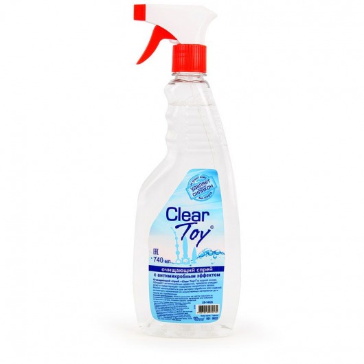 Очищающий спрей CLEAR TOY с антимикробным эффектом - 740 мл. - Биоритм - купить с доставкой в Тюмени