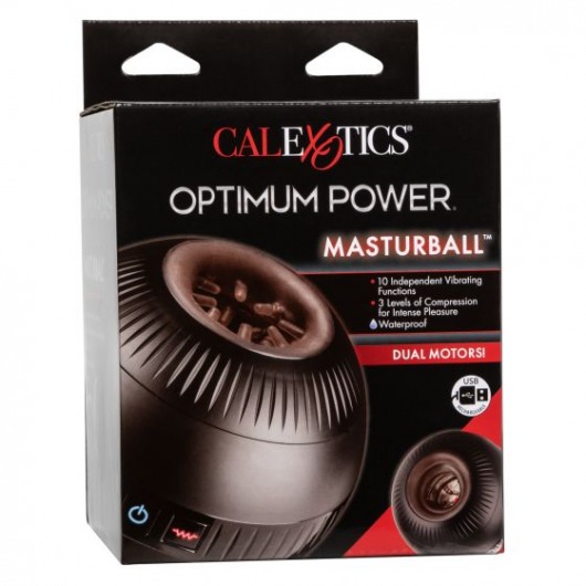 Двусторонний мастурбатор Optimum Power Masturball - California Exotic Novelties - в Тюмени купить с доставкой