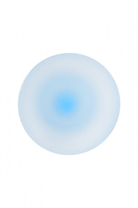 Голубая, светящаяся в темноте анальная втулка Namor Glow - 12,5 см. - ToyFa