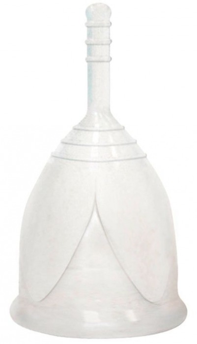 Белая менструальная чаша размера L - Тюльпан - купить с доставкой в Тюмени