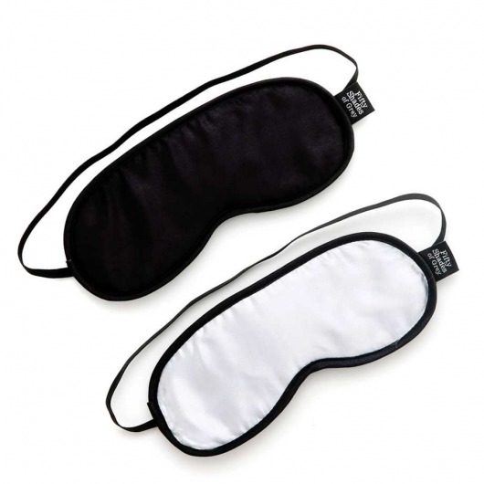 Набор из двух масок на глаза Soft Blindfold Twin Pack - Fifty Shades of Grey - купить с доставкой в Тюмени