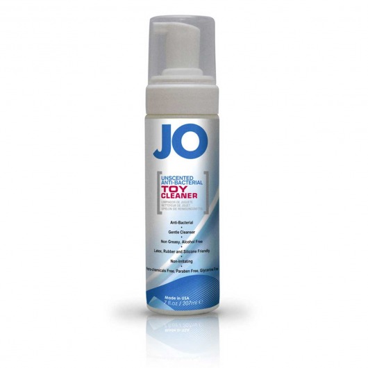Чистящее средство для игрушек JO Unscented Anti-bacterial TOY CLEANER - 50 мл. - System JO - купить с доставкой в Тюмени