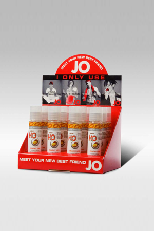 Лубрикант с ароматом персика JO Flavored Peachy Lips - 30 мл. - System JO - купить с доставкой в Тюмени