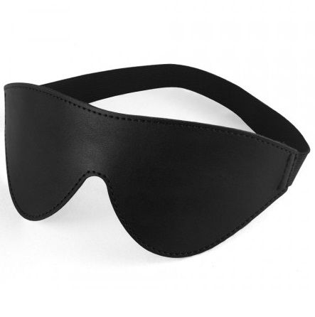 Сплошная черная маска без прорезей - Sitabella - купить с доставкой в Тюмени