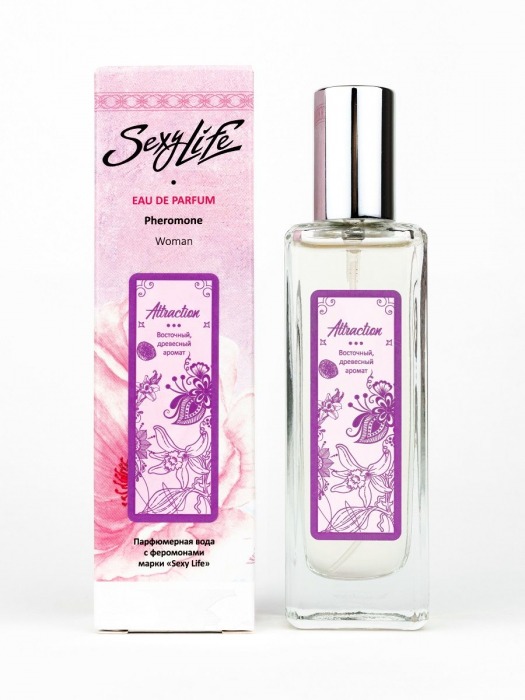 Женская парфюмерная вода с феромонами Sexy Life Attraction - 30 мл. -  - Магазин феромонов в Тюмени
