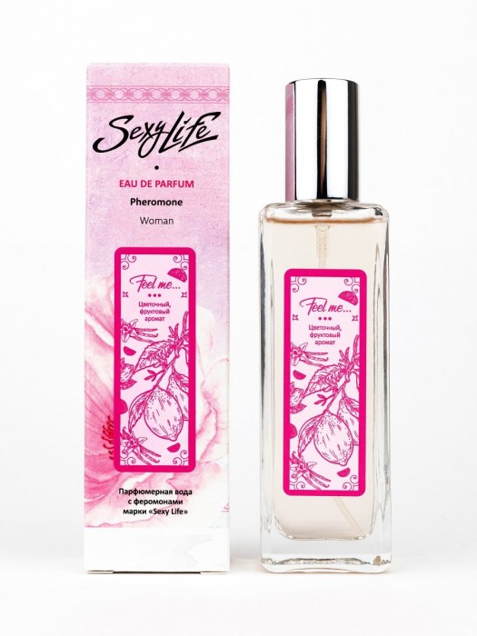 Женская парфюмерная вода с феромонами Sexy Life Feel me - 30 мл. -  - Магазин феромонов в Тюмени