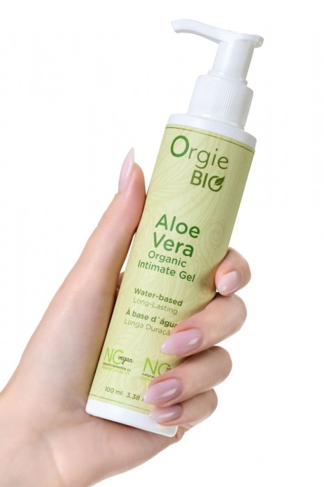 Органический интимный гель ORGIE Bio Aloe Vera с экстрактом алоэ вера - 100 мл. - ORGIE - купить с доставкой в Тюмени