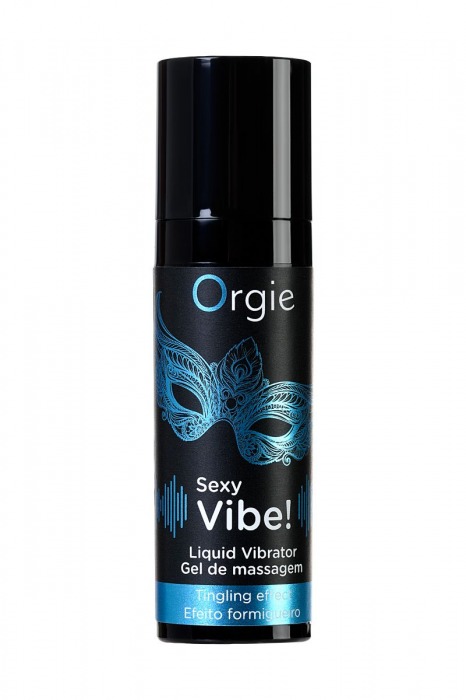 Гель для массажа ORGIE Sexy Vibe Liquid Vibrator с эффектом вибрации - 15 мл. - ORGIE - купить с доставкой в Тюмени