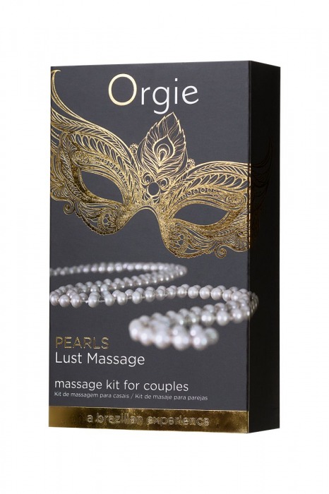 Набор для эротического массажа Orgie Pearl Lust Massage - ORGIE - купить с доставкой в Тюмени