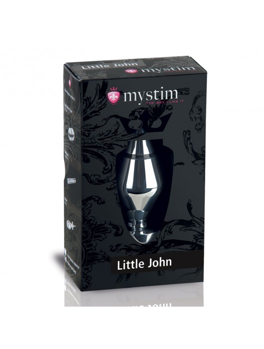 Анальная втулка для электростимуляции Little John - 9 см. - MyStim - купить с доставкой в Тюмени