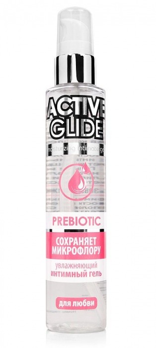 Увлажняющий интимный гель Active Glide Prebiotic - 100 гр. - Биоритм - купить с доставкой в Тюмени