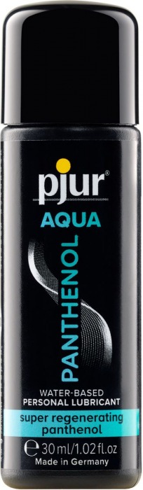 Лубрикант на водной основе с пантенолом pjur AQUA Panthenol - 30 мл. - Pjur - купить с доставкой в Тюмени