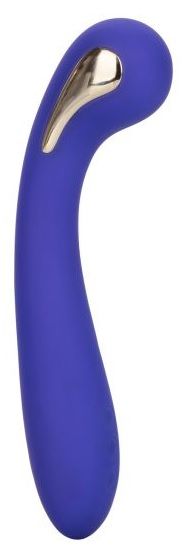 Фиолетовый вибромассажер с электростимуляцией Intimate Estim Petite G Wand - 19 см. - California Exotic Novelties - купить с доставкой в Тюмени