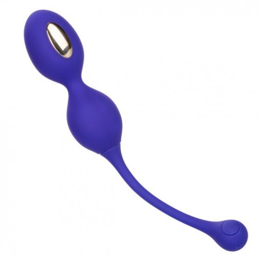 Фиолетовые виброшарики с электростимуляцией Impulse Intimate E-Stimulator Dual Kegel - California Exotic Novelties - купить с доставкой в Тюмени