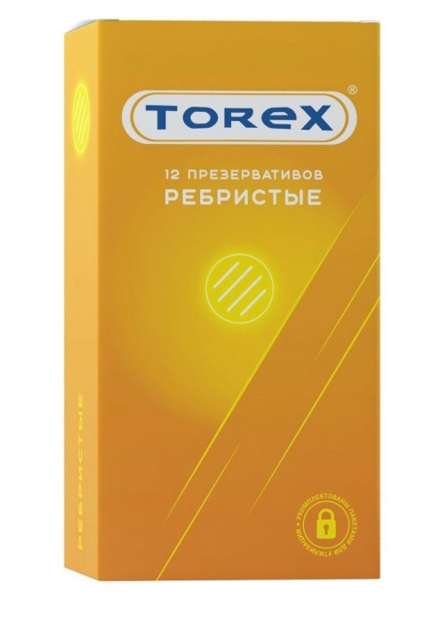 Текстурированные презервативы Torex  Ребристые  - 12 шт. - Torex - купить с доставкой в Тюмени