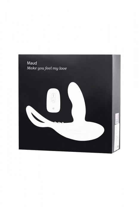 Черный стимулятор простаты Maud с вибрацией - Levett - в Тюмени купить с доставкой