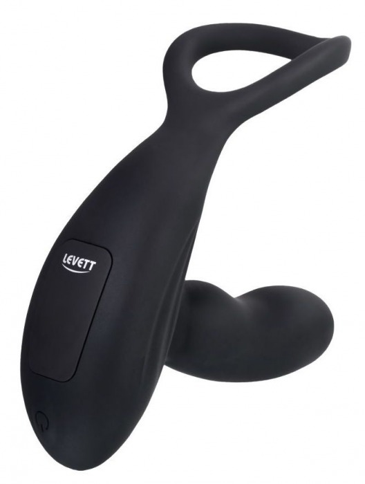 Черный стимулятор простаты Maud с вибрацией - Levett - в Тюмени купить с доставкой