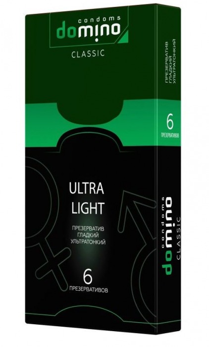 Супертонкие презервативы DOMINO Ultra Light - 6 шт. - Domino - купить с доставкой в Тюмени