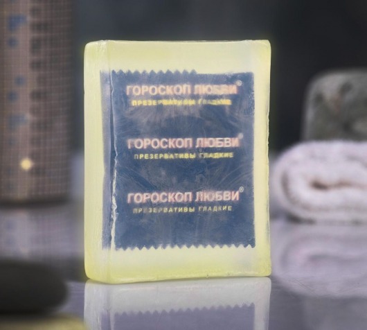 Светящееся мыло  Экстренная помощь  с презервативом - 105 гр. - Сима-Ленд - купить с доставкой в Тюмени