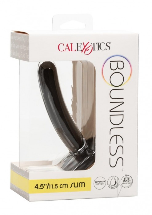 Черный анальный стимулятор 4.75” Slim Probe - 12 см. - California Exotic Novelties - купить с доставкой в Тюмени