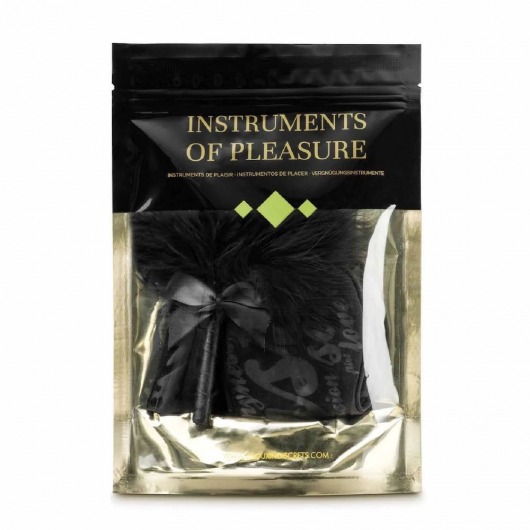 Эротический набор Instruments of Pleasure с пуховкой - Bijoux Indiscrets - купить с доставкой в Тюмени