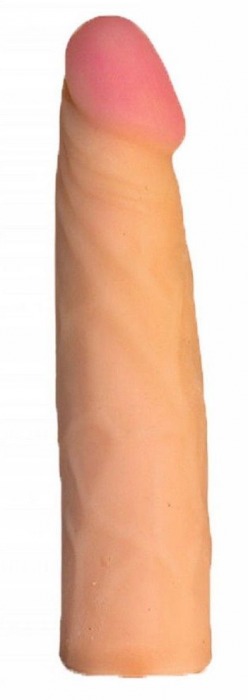 Трусики Harness с реалистичной насадкой-фаллосом №66 - 18,5 см. - Джага-Джага - купить с доставкой в Тюмени
