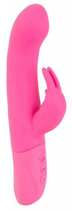 Розовый вибратор-кролик Rechargeable G-Spot Vibe - 23,5 см. - Orion