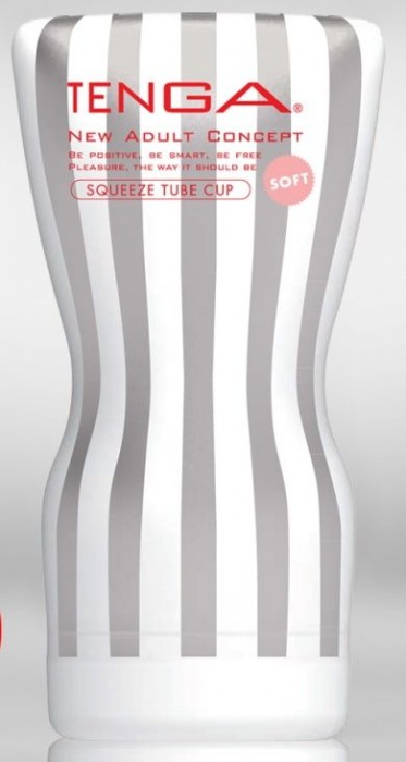 Мастурбатор TENGA Squeeze Tube Cup Soft - Tenga - в Тюмени купить с доставкой