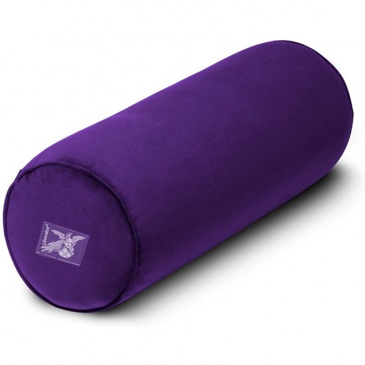 Фиолетовая вельветовая подушка для любви Liberator Retail Whirl - Liberator - купить с доставкой в Тюмени