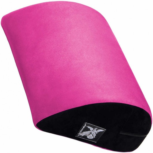 Ярко-розовая замшевая подушка для любви Liberator Retail Jaz Motion - Liberator - купить с доставкой в Тюмени