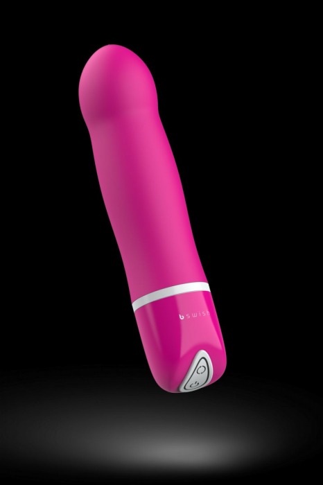 Розовый мини-вибратор Bdesired Deluxe - 15,3 см. - B Swish