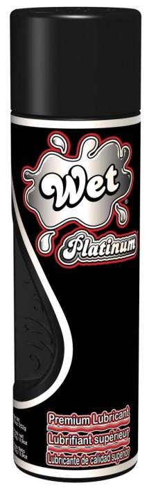 Гель-лубрикант на силиконовой основе Wet Platinum - 265 мл. - Wet International Inc. - купить с доставкой в Тюмени