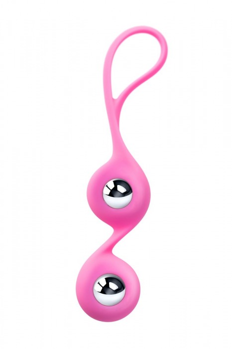 Розовые вагинальные шарики Futa - ToyFa