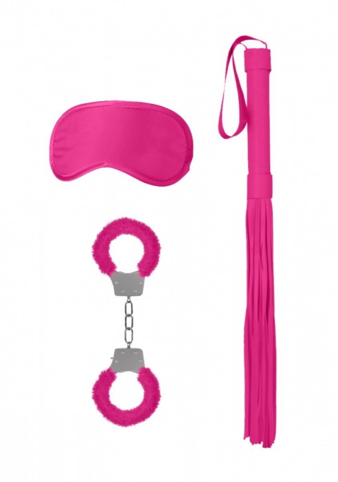 Розовый набор для бондажа Introductory Bondage Kit №1 - Shots Media BV - купить с доставкой в Тюмени