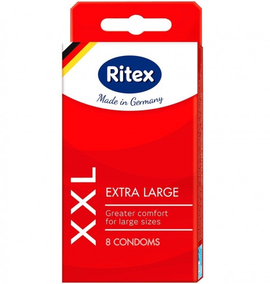 Презервативы увеличенного размера RITEX XXL - 8 шт. - RITEX - купить с доставкой в Тюмени