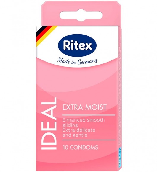 Презервативы RITEX IDEAL с дополнительной смазкой - 10 шт. - RITEX - купить с доставкой в Тюмени