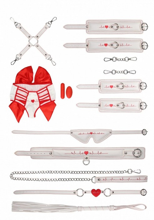 Пикантный BDSM-набор медсестры Nurse Pleasure - Shots Media BV - купить с доставкой в Тюмени