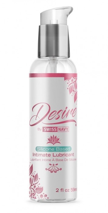 Лубрикант-гель на силиконовой основе Desire Silicone Based Lubricant - 59 мл. - Swiss navy - купить с доставкой в Тюмени