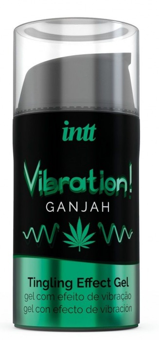 Жидкий интимный гель с эффектом вибрации Vibration! Ganjah - 15 мл. - INTT - купить с доставкой в Тюмени
