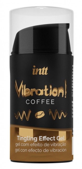 Жидкий интимный гель с эффектом вибрации Vibration! Coffee - 15 мл. - INTT - купить с доставкой в Тюмени