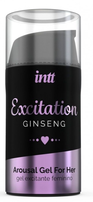 Женский возбуждающий интимный гель Excitation Ginseng - 15 мл. - INTT - купить с доставкой в Тюмени
