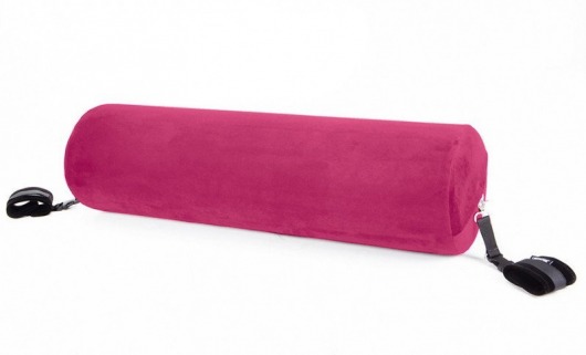 Розовая вельветовая подушка для любви Liberator Retail Whirl - Liberator - купить с доставкой в Тюмени