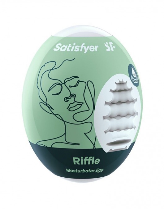 Мастурбатор-яйцо Satisfyer Riffle Mini Masturbator - Satisfyer - в Тюмени купить с доставкой