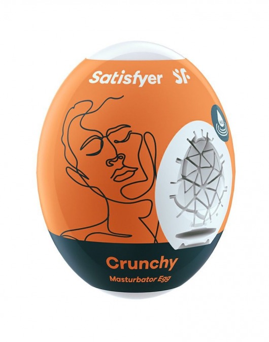 Мастурбатор-яйцо Satisfyer Crunchy Mini Masturbator - Satisfyer - в Тюмени купить с доставкой