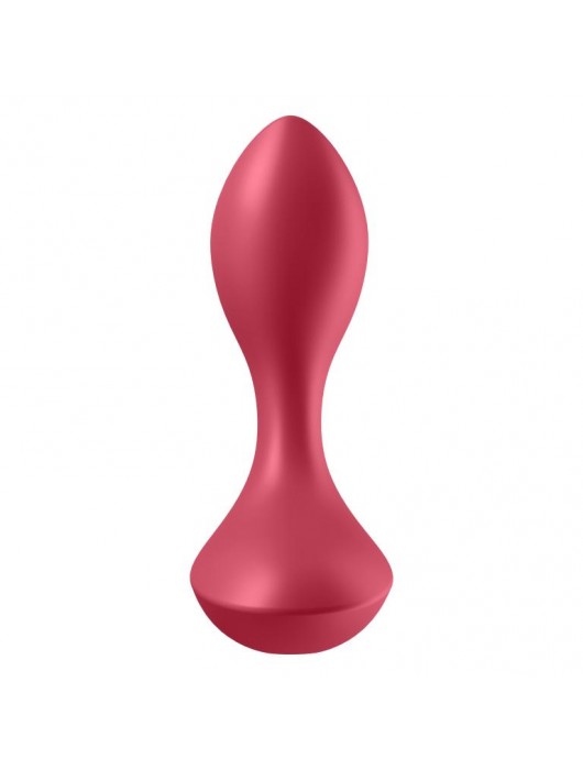 Красный вибромассажёр простаты Satisfyer Backdoor Lover - 14 см. - Satisfyer - в Тюмени купить с доставкой