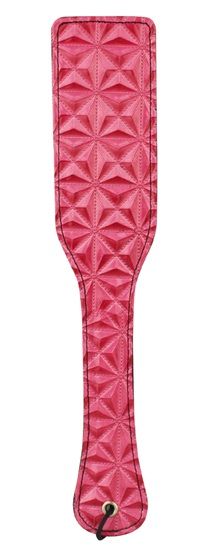 Розовый пэддл с геометрическим рисунком - 32 см. - Erokay - купить с доставкой в Тюмени