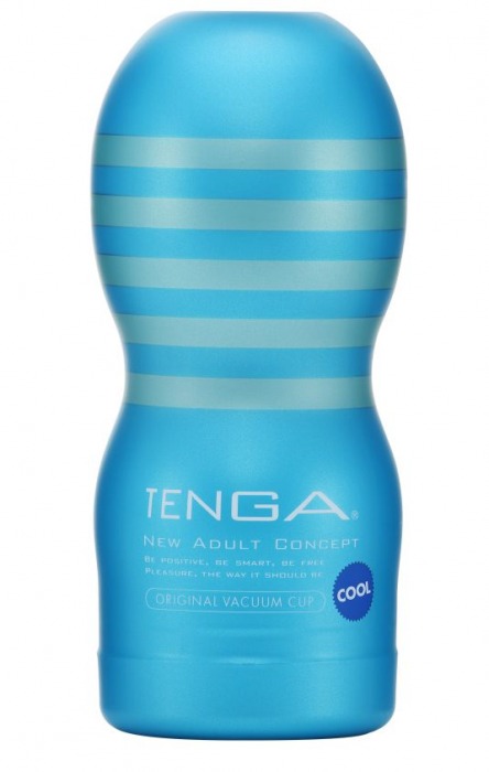 Мастурбатор с охлаждающей смазкой TENGA Original Vacuum Cup Cool - Tenga - в Тюмени купить с доставкой
