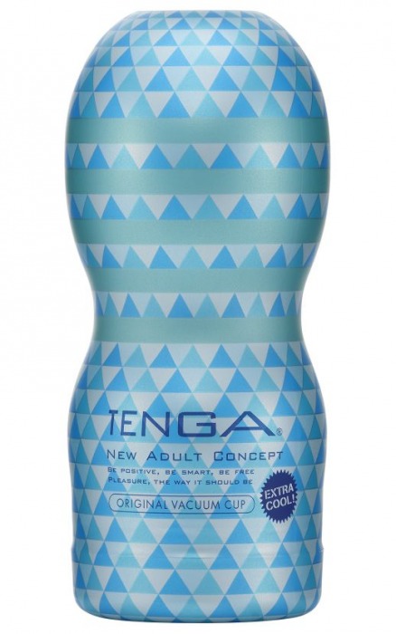 Мастурбатор с охлаждающей смазкой TENGA Original Vacuum Cup Extra Cool - Tenga - в Тюмени купить с доставкой