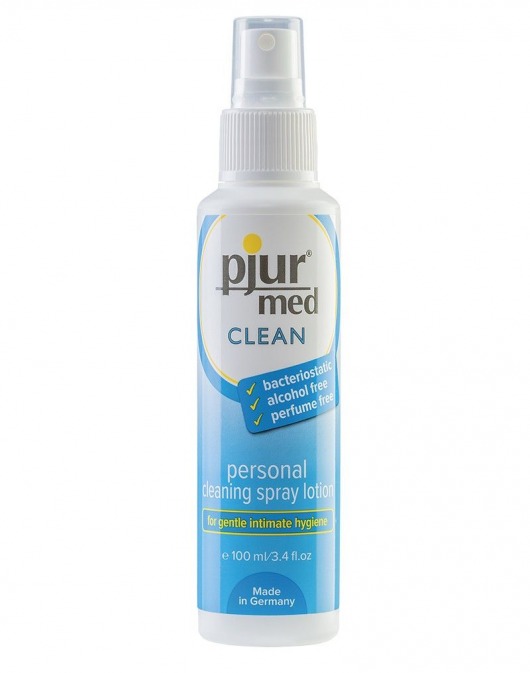 Гигиенический спрей pjur MED Clean Spray - 100 мл. - Pjur - купить с доставкой в Тюмени