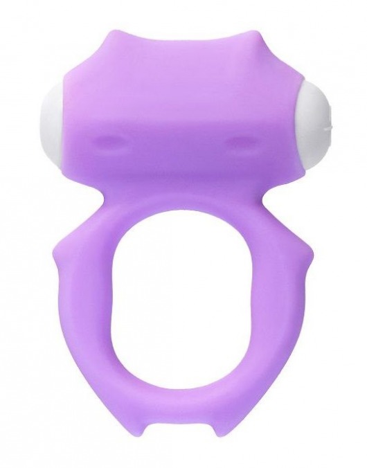 Фиолетовое виброкольцо на пенис Zort - A-toys - в Тюмени купить с доставкой